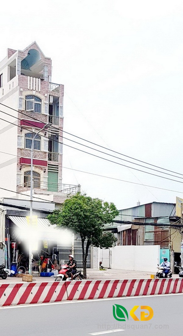 Bán nhà 3 lầu sân thượng mặt tiền Huỳnh Tấn Phát quận 7 (có lững).